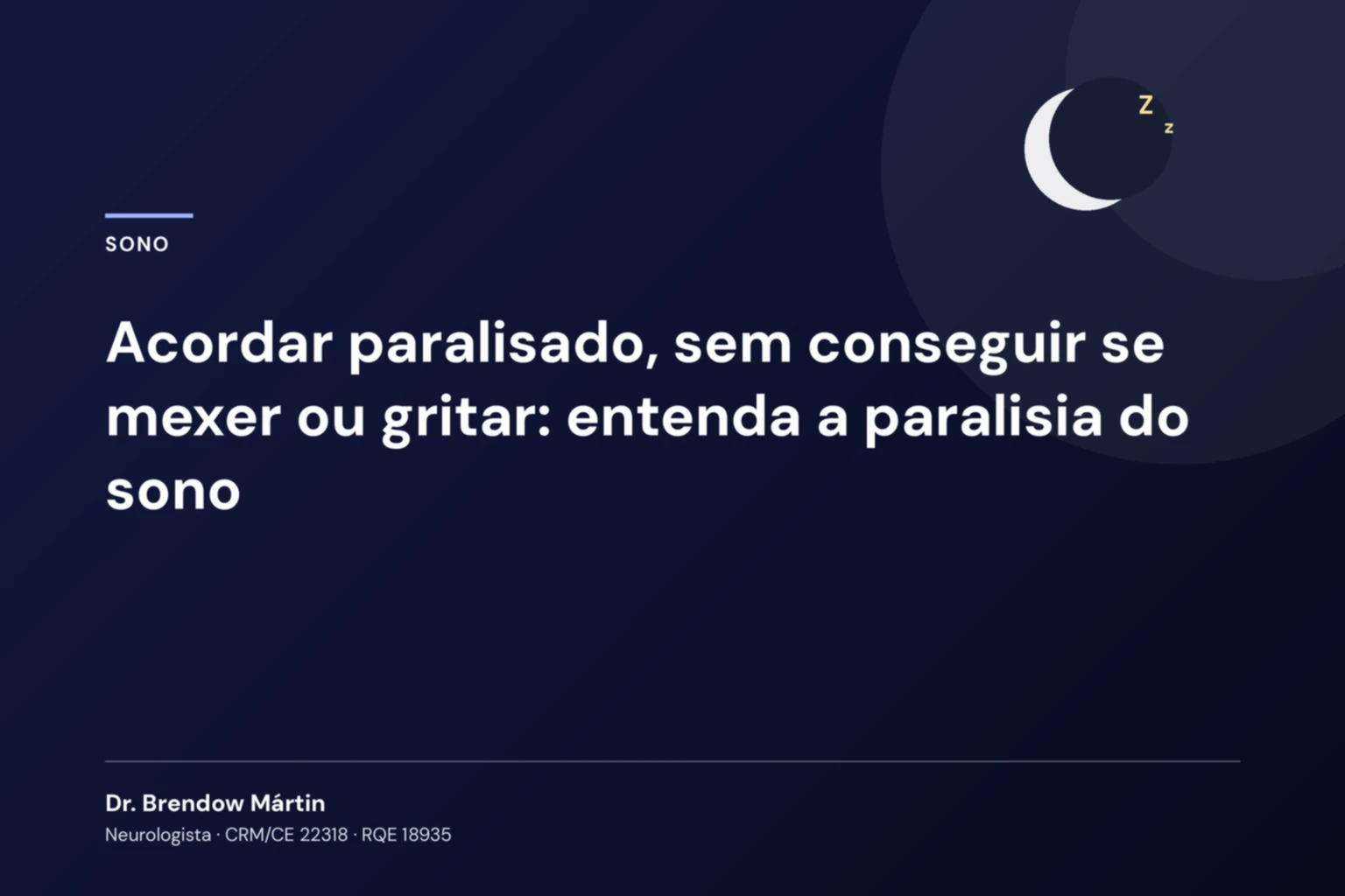 Acordar paralisado, sem conseguir se mexer ou gritar: entenda a paralisia do sono